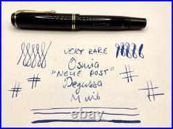 1930s VERY RARE OSMIA DEGUSSA 66 OVERSIZED Fountain Pen-M Nib-Celluloid-RESTORED