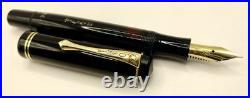1930s VERY RARE OSMIA DEGUSSA 66 OVERSIZED Fountain Pen-M Nib-Celluloid-RESTORED