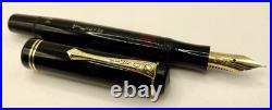 1930s VERY RARE OSMIA DEGUSSA 66 OVERSIZED Fountain Pen-M Nib-Celluloid-RESTORED