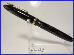 1940´s rare Italian ARTIL fountain pen 14ct FLEXY F nib Freshly serviced