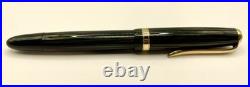 1950's Rare MINT FABER- CASTELL OSMIA 882 GREEN STRIPED Fountain Pen- 14k EF Nib