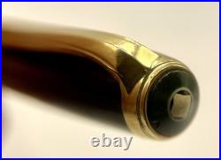 1950's Rare MINT FABER- CASTELL OSMIA 882 GREEN STRIPED Fountain Pen- 14k EF Nib