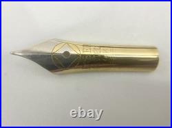 1950's Rare MINT FABER- CASTELL OSMIA 882 GREEN STRIPED Fountain Pen- 14k EF Nib