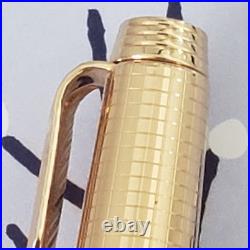 1970 Parker 75 First Strong New Clip & Last 14k Gold Filled Ballpoint Pen Rare