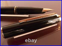 1970's MONTBLANC Cartridge Fountain Pen 14K EF Nib length 135mm vintage rare