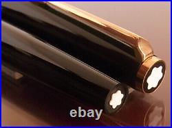 1970's MONTBLANC Cartridge Fountain Pen 14K EF Nib length 135mm vintage rare
