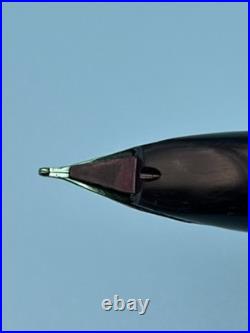 1974 Pilot Custom Sterling Silver Fountain Pen 18K White Gold M Nib H1174 Rare