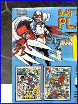 1979 Battle Of The Planets Poster Pen Set Craft House Gatchaman G-Force NOS RARE