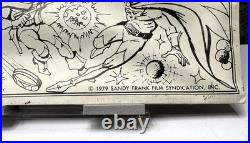 1979 Battle Of The Planets Poster Pen Set Craft House Gatchaman G-Force NOS RARE