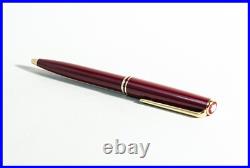 1990s New Classic Series Ballpoint Pen MONTBLANC DARK RED & GOLD Rare