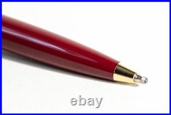 1990s New Classic Series Ballpoint Pen MONTBLANC DARK RED & GOLD Rare