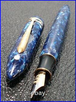 1996 Sheaffer II Rare 18k 750 Gold Dual Paladium Nib Fine And Xf Fountain Pen