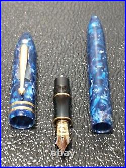 1996 Sheaffer II Rare 18k 750 Gold Dual Paladium Nib Fine And Xf Fountain Pen