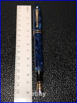 1996 Sheaffer II Rare 18k 750 Gold Dual Paladium Nib Fine And Xf Fountain Pen