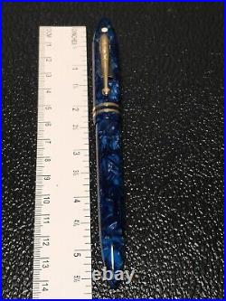 1996 Sheaffer II Rare 18k 750 Gold Dual Paladium Nib Fine And Xf Fountain Pen