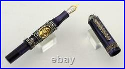 1999 Rare Krone William Shakespeare Limited Edition Fountain 18k Med Pen New