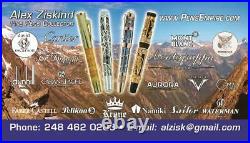 2000 Rare New Krone Anno Domini MM Limited Edition Of 100 Fountain Pen 18k Nib