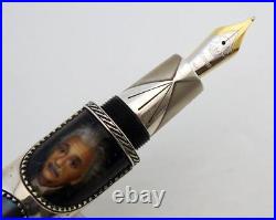 2005 Rare Krone Albert Einstein Limited Edition Of 288 Fountain Pen 18k Med Nib 2005 Rare Krone Albert Einstein Limited Edition Of 288 Fountain Pen 18k Med Nib