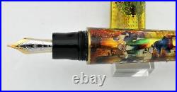 2006 Rare Krone Mozart Magnum Limited Edition Of 50 Fountain Pen 18k Nib