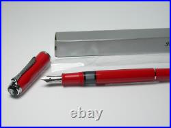 2009 Toledo Red Pelikan M205 Super Rare Special Edition Sold Out Fountain Pen Ef