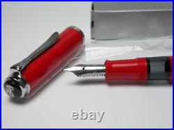2009 Toledo Red Pelikan M205 Super Rare Special Edition Sold Out Fountain Pen Ef