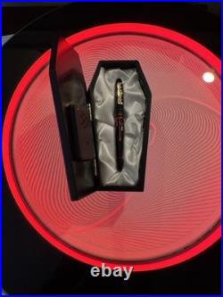ACME Studios Dracula Rollerball Pen with Display Book & Display Coffin Rare ACME Studios Dracula Rollerball Pen with Display Book & Display Coffin Rare