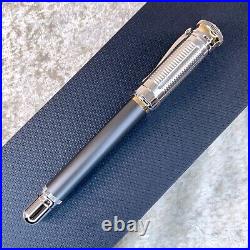 Alfred Dunhill Rollerball Pen Rare Sentryman Gunmetal & Palladium Finish withCase