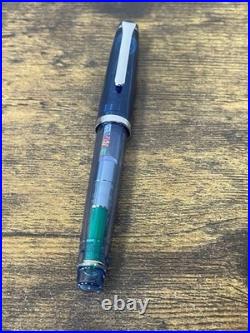 Ancora × LECURE Rainy Day Fountain Pen + Cartridge & Ink Nib MF Limited JP Rare