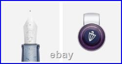 Ancora × LECURE Rainy Day Fountain Pen + Cartridge & Ink Nib MF Limited JP Rare