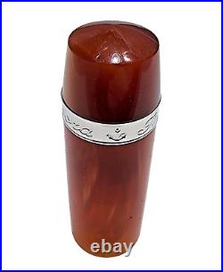 Ancora Perla Brown Pearlescent Rollerbal Pen And Box Very Rare