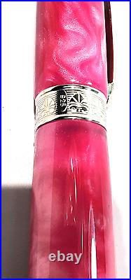 Ancora Perla Pink Pearlescent Rollerbal Pen And Box Very Rare Ancora Perla Pink Pearlescent Rollerbal Pen And Box Very Rare