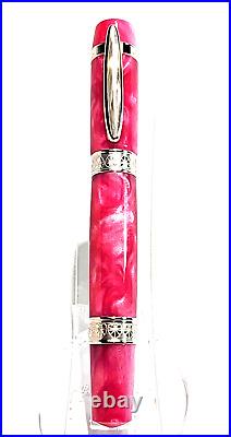Ancora Perla Pink Pearlescent Rollerbal Pen And Box Very Rare Ancora Perla Pink Pearlescent Rollerbal Pen And Box Very Rare
