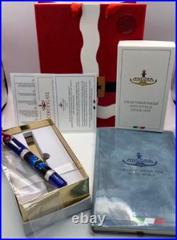 Ancora Zodiac Sagittarius Rollerball Pen LE 888 Handmade New Rare Gift Set Italy