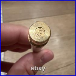 Authentic RARE Must De Cartier Paris Gold Silver Roller pen Luxury HOLIDAY GIFT