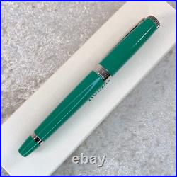 Authentic Rolex Ballpoint Pen Rare Green Lacquer Finish Cap Type with Case