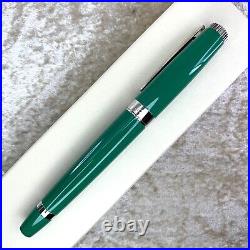 Authentic Rolex Rollerball Pen Rare Green Lacquer Finish Cap Type with Case