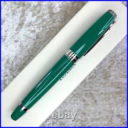 Authentic Rolex Rollerball Pen Rare Green Lacquer Finish Cap Type with Case