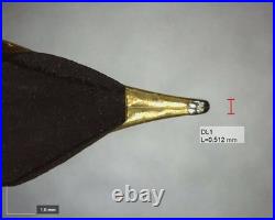 Authentic Vintage 1960s Montblanc 22 Rare Green 14C Wing Nib F No Crack Serviced