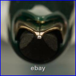 Authentic Vintage 1960s Montblanc 22 Rare Green 14C Wing Nib F No Crack Serviced