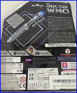 BBC Doctor Who the Tenth Doctor Sonic Screwdriver UV light and pen Very Rare