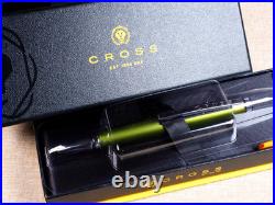 BEAUTIFUL RARE CROSS EDGE OCTANE GREEN GEL INK PEN, BRAND NEW In Box