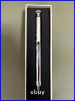 BENTLEY Original Novelty Chrome Silver Metal Twisted Ballpoint Pen wz/Box Rare