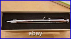 BENTLEY Original Novelty Silver Metal Twisted Ballpoint Pen wz/Box Super Rare