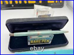 BEYOND RARE Parker BLUE AMBASSADOR TIFFANY &Co Sterling Silver Ballpoint Pen NOS