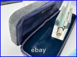 BEYOND RARE Parker BLUE AMBASSADOR TIFFANY &Co Sterling Silver Ballpoint Pen NOS