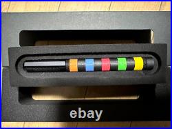 BREITLING Novelty Colorful stripe Cap type Ballpoint Pen wz/Box Super Rare F/S
