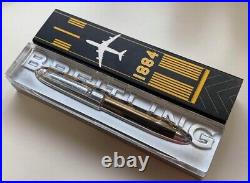 BREITLING Vintage Ballpoint Pen Novelty Boxed NEW Very Rare Japan Free Shipping