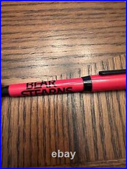 Bear Stearns Pen Full Ink Never Used Original From The Bear Stearns Office