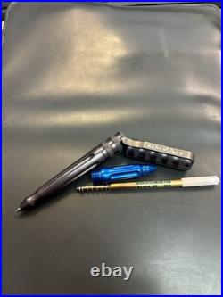 Benchmade Tactical Pen With BLUE Ink 1101-2 Rare Carbide Tip Used