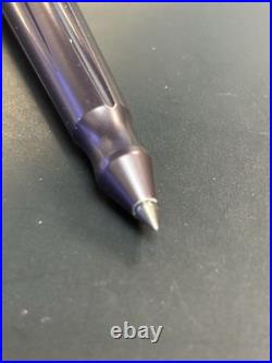 Benchmade Tactical Pen With BLUE Ink 1101-2 Rare Carbide Tip Used